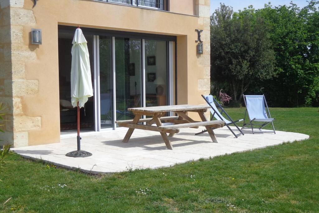 Villa Grange La Bigarderie Blaye Exterior foto